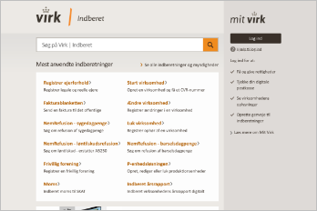 Skærmbillede af Virk